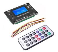 Agwuoetr Car Bluetooth MP3 Decoder Board USB Décodage MP3 Player Prise en Charge FM Radio Aux