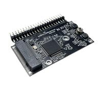 Agwuoetr Carte Adaptateur MSATA SSD vers IDE 44Pin, Carte Convertisseur MSATA vers PATA à 150MB/S pour Ordinateur Portable, Ordinateur de Bureau