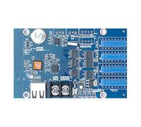 Agwuoetr Carte de Contrôle de Signalisation Numérique HD-WF4 LED Pixel Animation LED Signale Numérique WiFi USB Port Control Carte