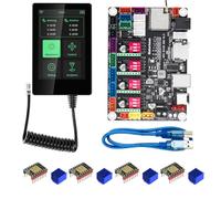 Agwuoetr Carte DLC32 CNC Router Board 4 Axes, Contrôleur pour Gravure sur Bois, Carte Mère pour Machine de Gravure - Mise à Niveau des Pièces