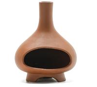 Agwuoetr Céramique D'Encens Holder Ornement Brûleur de Sauge Brûleur D'Encens pour Le Bureau de Bureau Fountain Yoga Meditation DÉCOR B