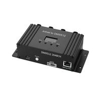 Agwuoetr Contrôleur D'Éclairage Ethernet ArtNet DMX512 Contrôleur D'Éclairage Ethernet Univers 2048CH LONGYING