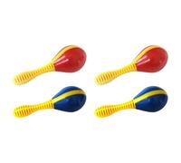 Agwuoetr D Maracas pour Enfants - 2 Paire de Maracitos, Les Premiers Instruments pour Enfants