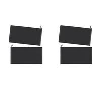 Agwuoetr d'argent avec Fermeture Éclair pour Espèces, Pochette d'argent, Sac d'argent, Sac d'argent, Sac de Banque, 11 X 6,1 Pouces, 4 Pièces