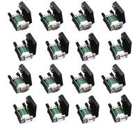 Agwuoetr DB9 sans Soudure RS232 D-SUB Série à 9 Broches Port Terminal Mâle Adaptateur Connecteur Carte de Dérivation (8-Mâle + 8-)