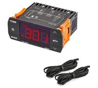 Agwuoetr Débroste Contrôleur Refrigérateur Thermostat EK3030 220V Interrupteur de Température de Sortie Du Relais Double