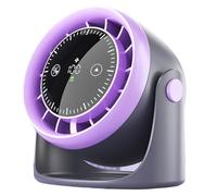 Agwuoetr Écran Tactile Affichage Numérique Bureau de Bureau à Plusieurs Vitesse Ajustement Portable Mini Fan Office Office Bureau Mini Ventilateur Portable