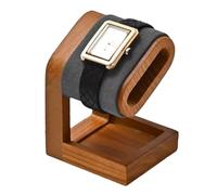 Agwuoetr en Bois Organisateur de Montres Bracelet Bracelet Storage Howder Watch Rack for Showcase Prop B