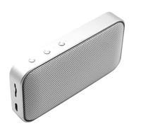 Agwuoetr Enceinte Bluetooth Subwoofer Enceinte Bluetooth sans Enceinte Bluetooth Petite Taille Portable 5.1 Subwoofer Trou pour Dragonne en Métal Petite Taille Blanche