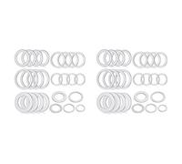 Agwuoetr Ensemble de 40 Bagues pour Lame de Scie Bague D'Adaptateur de Lame de Scie Entretoise de Lame de Scie, pour Lame de Scie, Conversion de Trou Intérieur de Lame de Marbre,