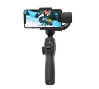 Agwuoetr F10 Stabilisateur de Cardan Portatif à 3 Axes APP Suivi du Selfie Stick pour Smartphone Vlog Anti Shake Enregistrement Vidéo Installation Facile