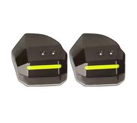 Agwuoetr Gardien de la Main avec Bande de Réflexion Nocturne pour Moto de Scooter - Easy pour Installer et Démonter la Protection Contre Les Pluies à Vent