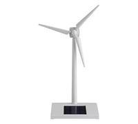Agwuoetr Génération de Vent Photovoltaïque Génération de Vent Solaire Modèle de Moulin à Vent à Vent à Vent de Bureau Craft Kids Education Modèle