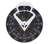 Agwuoetr Guitar Chord Wheel Circle Of Fifths Musical Chord Wheel For Musicians Guitar Accessories Black