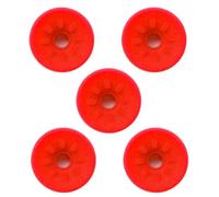 Agwuoetr Industriel Plat Ventouse à Vide Série F Simple Couche Silicone Robotique Bras Accessoire avec Côtes, Lot de 5 Pcs F20