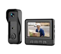 Agwuoetr Infrarouge Nocturne Dorouteau Duplex Interphone Smart Doorbell Smart Eye Peephole Door