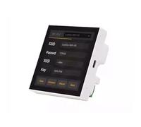 Agwuoetr Interrupteur Mural D'Écran Tactile de 4 Pouces LCD 86 de Type Panneau de Commande de Centre Tactile RV1106G3 1TOPS NO/avec WiFi Bluetooth avec WiFi Bluetooth