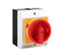 Agwuoetr Interrupteur Principal Disponseur Du Circuit 16A 4 Pin Switch Isolateur Électrique pour la Connexion des Interrupteurs et des Circuits de Déconnexion