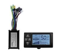 Agwuoetr Kit de Contrôleur LCD Color Drive sans Pinceau S861 Couleur 24V 36V 48V 15A 250W 350W pour la Réparation de Scooters de Vélo de Montagne Électrique