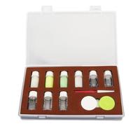 Agwuoetr Kit de Poudre Fluorescente Multifonction pour Réparation de Montres, avec Plateau, Stylo, Outil de Réparation pour Horlogers