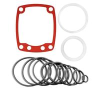 Agwuoetr Kit de Reconstruction de Cloueur Adapté avec Couvercle de Joint 402707, Joint de Cylindre 402725, Kit de Reconstruction de Joint Torique 403700, Manchon de Bride 405243