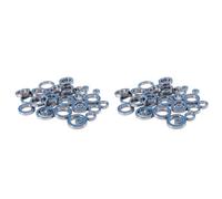 Agwuoetr Kit de Roulements ScelléS 66 PièCes SéRies pour 1/6 8S XMaxx 77086-4 Accessoires de PièCes de Mise à Niveau de Voiture TéLéCommandéE