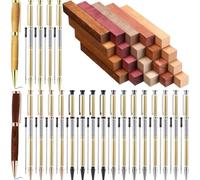 Agwuoetr Kits de Stylo Slimline 7 mm Partie de 20 Ensembles de Bois pour le Tour de Tour de Tour de Tour