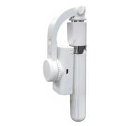 Agwuoetr L08 Gimbal Trépied Selfie Stick Bluetooth Stabilisateur Portable Support de Téléphone Portable Réglable Blanc