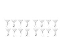 Agwuoetr Lot de 16 Crochets Coulissants D'Extrusion 2020 pour Quincaillerie D'Extrusion en Aluminium à Rainures en T et Rainures en V de la Série 20, Argent