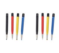 Agwuoetr Lot de 8 Stylos de Nettoyage Antirouille pour Montres, Brosses Anti-Rayures, Portables, en Fibre de Verre, Nylon, Acier, Laiton pour Circuits Imprimés Électriques