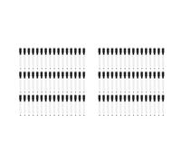 Agwuoetr Marqueur Effaçable Magnétique pour Tableau Blanc, Lot de 96 Marqueurs pour Tableau Blanc, Marqueur Effaçable à Sec avec Capuchon Effaceur Noir