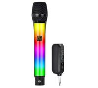 Agwuoetr Microphone sans RGB 2,4G pour KTV Professionnel, Performances D'Église et Réunions à Domicile