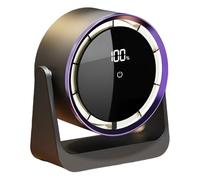 Agwuoetr Mini Table Ventilateur avec Télécommande Night Light Murd Mounts Bureau Circulant Ventilateur Rechargeable Grande Capacité