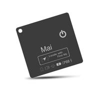 Agwuoetr Mini Wallet Tracker Card de Charge sans Emplacement de Suivi du Localisation GPS Locator de Localisateur Rappel Alarme Rappel Fonctionne avec Trouver Mon