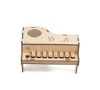 Agwuoetr Modèle de Piano Électronique en Bois à Monter Soi-Même, Scientifiques pour Adolescents, Kits D'Expérimentation Panotron Assemblés pour Enfants, Éducatifs
