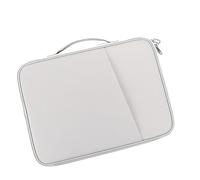 Agwuoetr Multifonctionnel Portefeuille Voyage Fichier Organisateur pour 12,9-13 Pouces Tablette Manchon Étui Tablette Sac de Transport Blanc