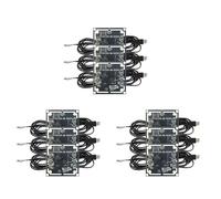 Agwuoetr Nouveau Module de Caméra 100 Degrés 9 Pièces 1MP OV9732 1280x720 USB Pilote Gratuit Mise au Point Manuelle, avec Câble de 2 Mètres pour WinXP/7/8/10