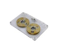 Agwuoetr Ours en Métal, Cassette Ouverte, Bande Vierge de 45 Minutes pour Enregistrement
