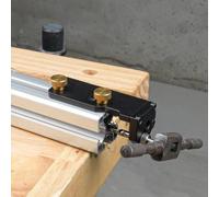 Agwuoetr Outil Auxiliaire de Taraudage Manuel Machine de Taraudage Outil de Taraudage pour Profils en Aluminium