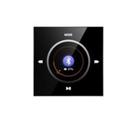 Agwuoetr Panneau de Commande Audio Mural 86 avec Haut-Parleurs de Plafond de L'Amplificateur Bluetooth et 2x25W pour Le Système de Musique de Fond de Maison A
