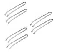 Agwuoetr Pinces à Retourner Les Saucisses pour Barbecue, Pinces pour Barbecue, Outil de Barbecue, Articles Essentiels pour Barbecue, Pinces à Barbecue en Acier Inoxydable Barbecue 6 Pièces