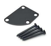 Agwuoetr Plaque de Manche de Guitare Électrique à 4 Trous avec Vis - Joint de Manche Asymétrique A