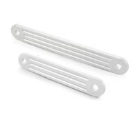 Agwuoetr Plaque de Support de Tableau Marine -1 et -2DP pour Modèle de Boulon Supérieur de Moteur Hors-Bord, 12 Pouces X 2 Pouces, Modèle de Trou de Boulon de 10 Pouces