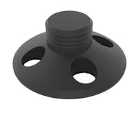 Agwuoetr Platine Vinyle Audio LP, Stabilisateur de Disque Métallique, Réduit Le Bruit de Fond, Pince de Poids pour Tourne-Disque, Coussinet de Disque C