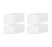 Agwuoetr Pochettes Adhésives Transparentes Pochettes pour Cartes D'Index 4X6 Pouces Pochettes Auto-Adhésives avec Pochettes pour Étiquettes à Chargement par Le Haut (60 Pièces)