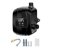 Agwuoetr Pompe Surpresseur D'Eau de Domestique Sûre et Peu Bruyante 150P pour Arroseur, Douche, Cuisine pour Jardin, Toilettes Accrochage Sans Perforation Prise Européenne A
