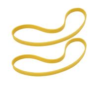 Agwuoetr Pour une Bande de Menuiserie de 10 Pouces Remplacement de la Roue 2pcs Réduction Du Bruit des Pneus en Caoutchouc Non Glissée pour L'Outil de Scie à Bande