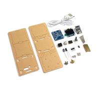 Agwuoetr Prise en Charge 2.4g WiFi Networking ESP8266 Mine Electronic HORLY KIT DIY Affichage OLED de 0,96 Pouce avec Kit de Soudure de Boîtier