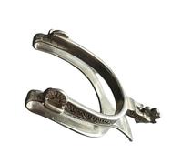 Agwuoetr Rare Vintage Western Spur Sterling Silver Money Clip Personnalisé Clip D'Argent Gravé à Thème Occidental