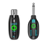 Agwuoetr Récepteur D'Émetteur Audio sans 2.4g 4 Canaux Système de Guitare pour L'Orgue de Basse de Violon de Guitare Électrique